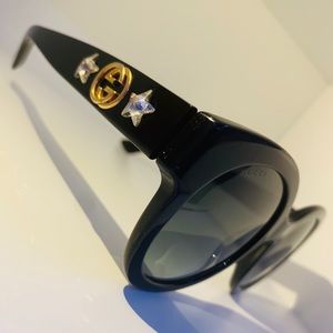 Gucci  Designer Sunglasses Frames Black Grey